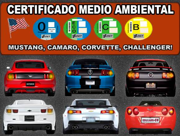  CERTIFICADO MEDIO AMBIENTAL COCHES USA