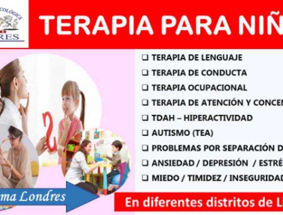 TERAPIA  PARA  NIÑOS