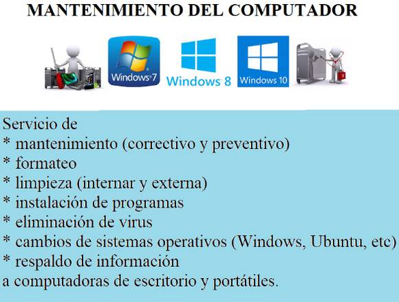 Mantenimiento del PC