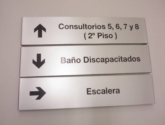 CARTELES SEÑALIZACION HOSPITALES EN AVELLANEDA