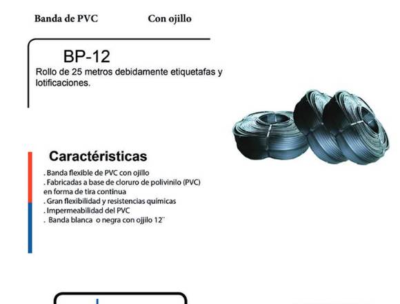 BANDAS DE PVC , GRAN PROMOCION!!