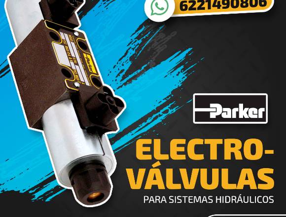 ELECTRO VÁLVULAS PARKER PARA GRÚAS Y MAQUINARIA