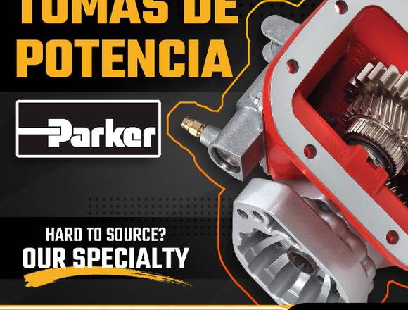 TOMAS DE POTENCIA PARKER PARA GRÚAS INDUSTRIALES