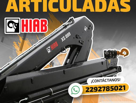 REFACCIONES PARA GRÚAS ARTICULADAS HIAB