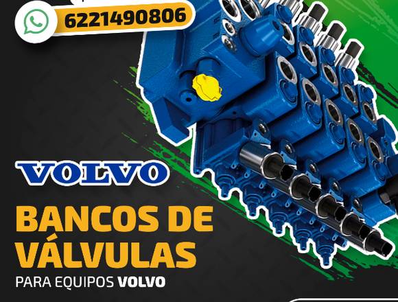 BANCOS DE VÁLVULAS PARA EXCAVADORAS VOLVO