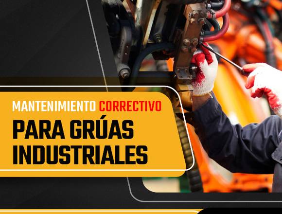 MANTENIMIENTO CORRECTIVO PARA GRÚAS INDUSTRIALES