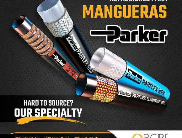 MANGUERAS HIDRÁULICAS PARKER PARA GRÚAS