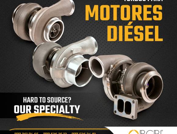 TURBOCARGADORES PARA MOTORES DIÉSEL