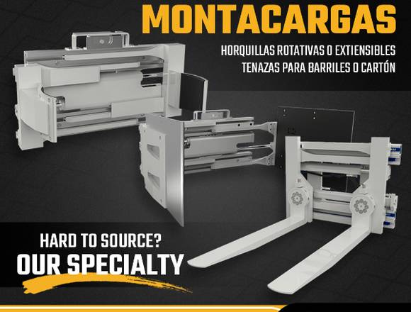 CLAMPS Y ADITAMENTOS PARA MONTACARGAS