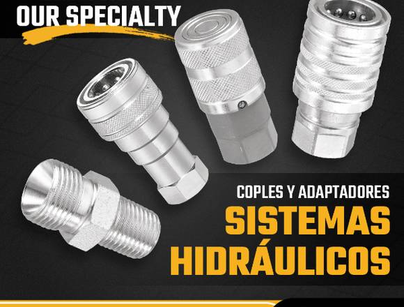 CONECTORES PARA MANGUERAS Y SISTEMAS HIDRÁULICOS