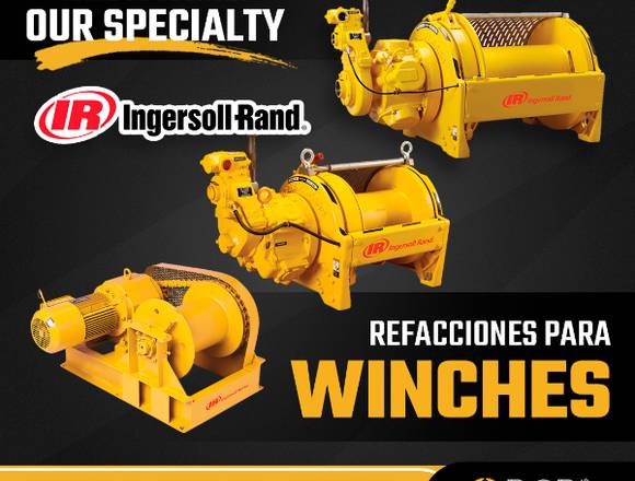 REFACCIONES Y PARTES PARA WINCHES INGERSOLL RAND