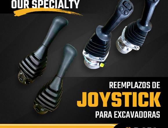 REEMPLAZOS DE JOYSTICKS PARA MAQUINARIA