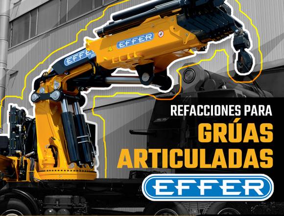 REFACCIONES PARA GRÚAS ARTICULADAS EFFER