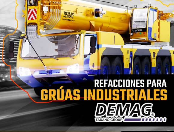 REFACCIONES PARA GRÚAS INDUSTRIALES DEMAG