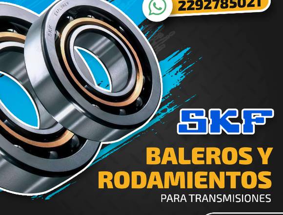 BALEROS Y RODAMIENTOS SKF PARA TRANSMISIONES