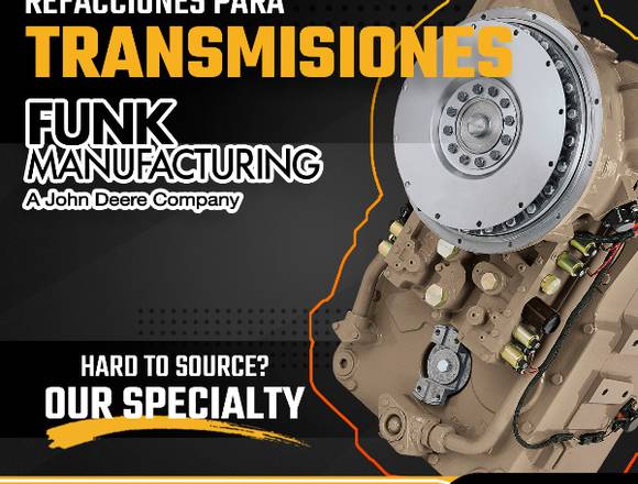 REFACCIONES PARA TRANSMISIONES JOHN DEERE - FUNK