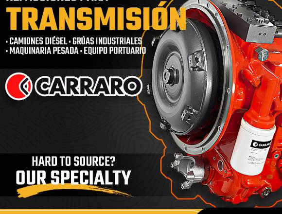 REFACCIONES PARA TRANSMISIONES CARRARO