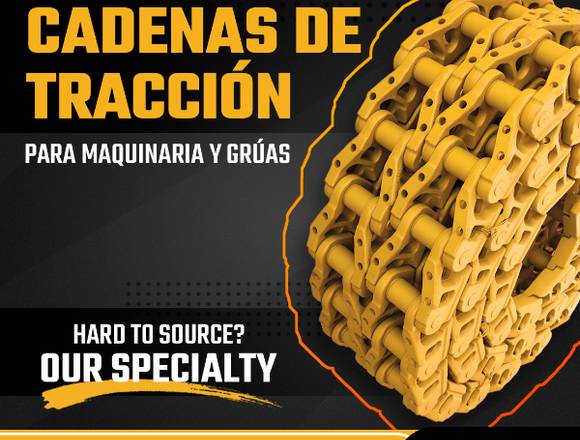 PARTES PARA CADENAS DE TRACCIÓN