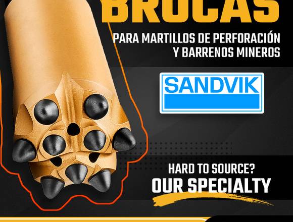 BROCAS PARA MARTILLOS Y BARRENOS MINEROS