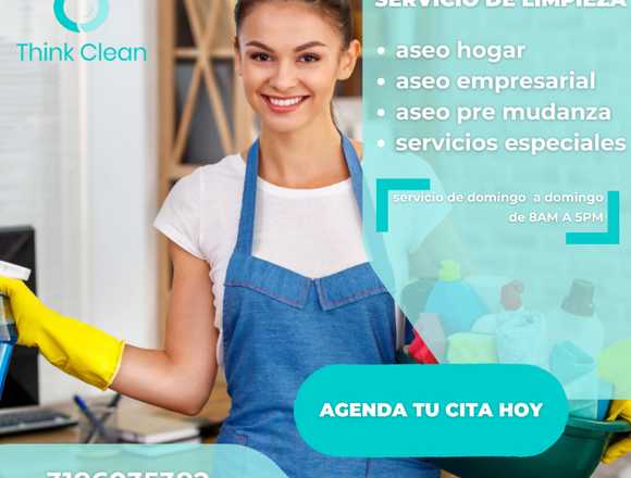 SERVICIO DE LIMPIEZA A DOMICILIO 