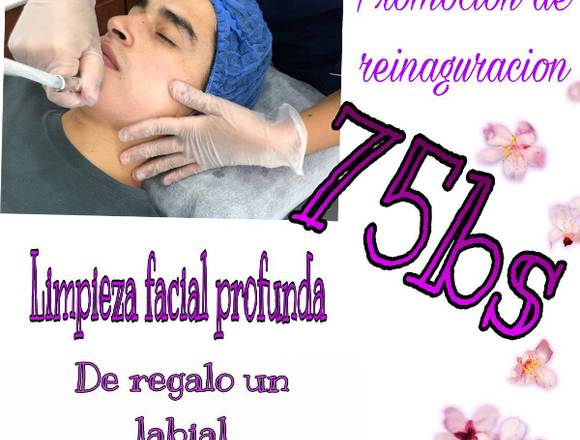 Limpieza facial profunda