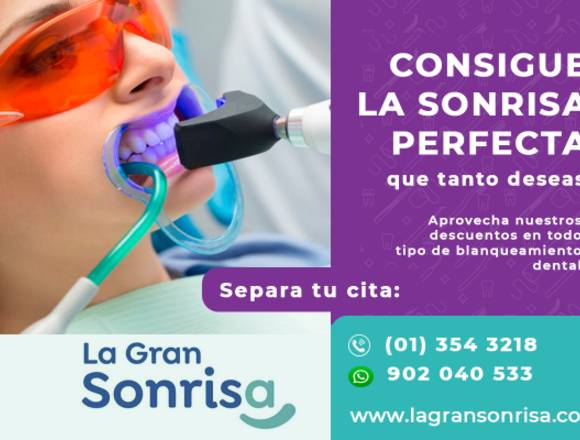 Blanqueamiento Dental en Santa Anita