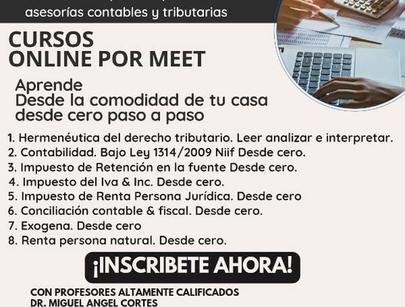 Capacitaciones  por meet