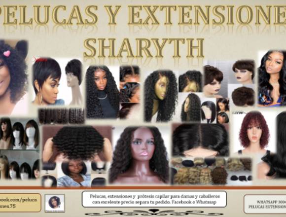 Pelucas y Extensiones Sharyth