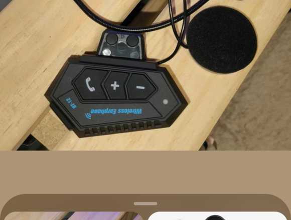 Intercomunicador bt auriculares