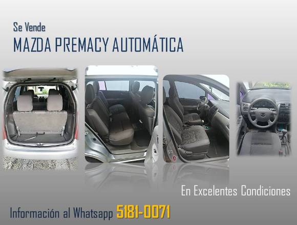 Vendo Mazda Premacy Automática