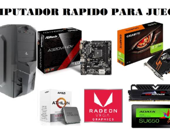 Computador Cpu Gamer con GT 1030 Grafica 