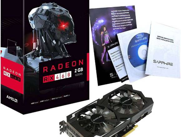 RX 460 2gb Gddr5 Tarjeta Grafica VIdeo