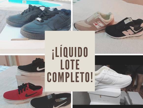 Lote de zapatillas mujer y hombre