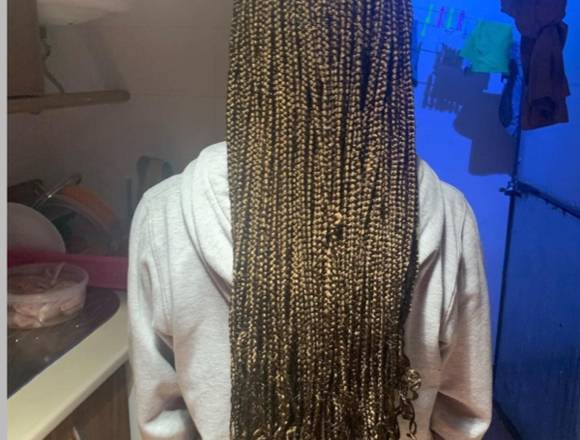 Trenzas africanas sueltas