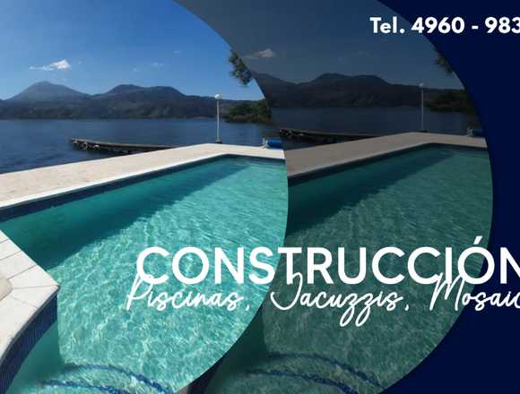 Piscinas de concreto a su medida.