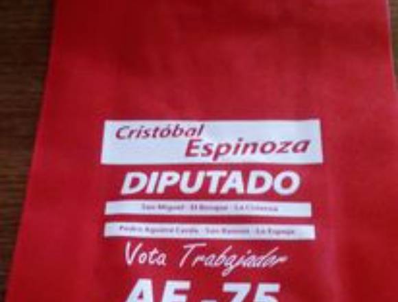 Bolsas publicitarias