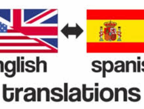Traducciones del Inglés al Español y viceversa