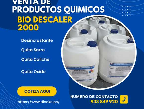 DESINCRUSTANTE BIO DESCALER 2000