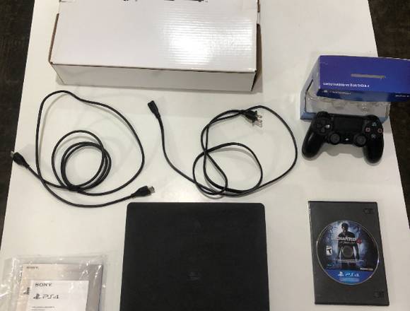 Playstation 4 Slim Impecable Accesorios Originales