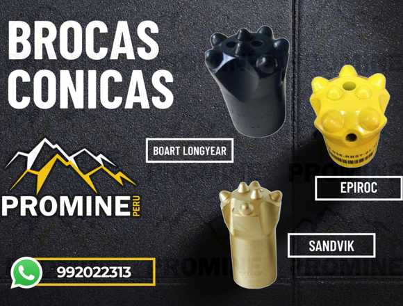 BROCAS CONICAS-PROMINE PERÚ