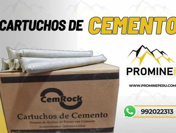 CARTUCHOS DE CEMENTO -PRODUCTOS MINEROS