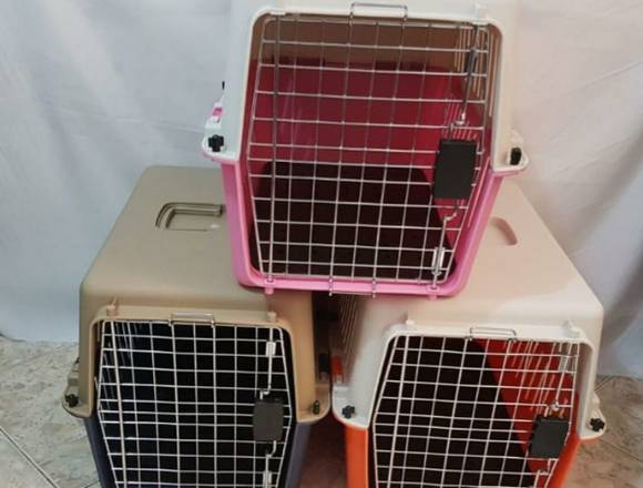 jaulas plásticas para transportar mascotas 