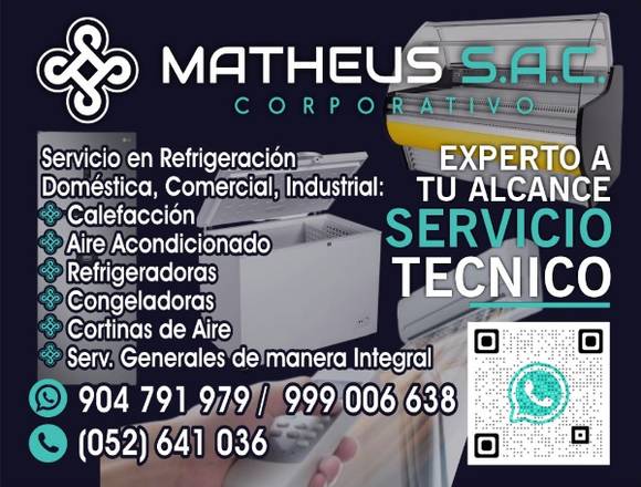 Servicio Técnico en Refrigeración y Electricidad