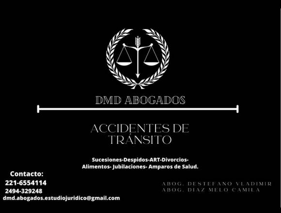 ABOGADOS DMD. ACCIDENTES DE TRANSITO