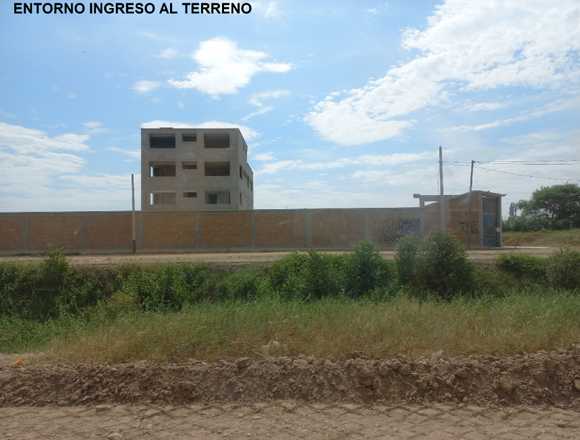 VENTA DE TERRENO DE 108 MT2 EN CHICLAYO