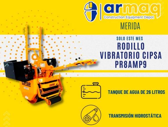 VENTA DE RODILLO VIBRATORIO PR8 PROMOCIÓN