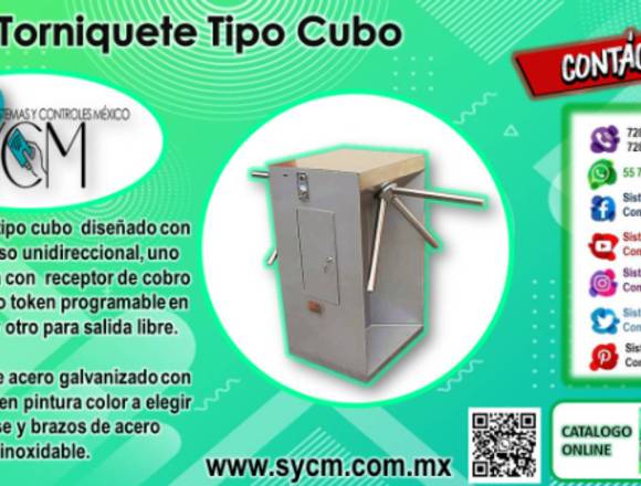 TORNIQUETE TIPO CUBO – SYCM