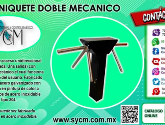 TORNIQUETE DOBLE MECANICO – SYCM