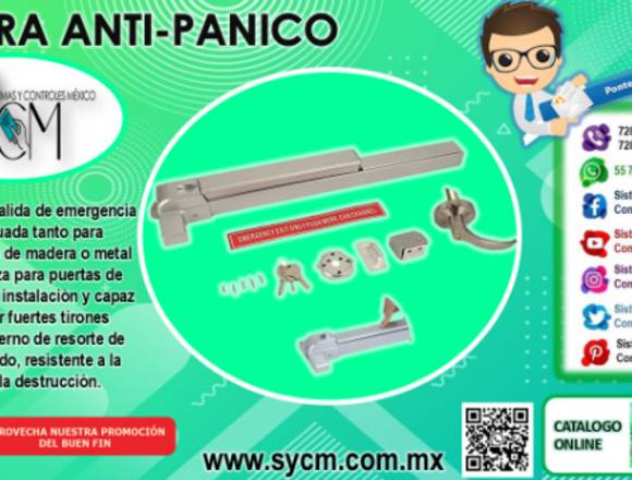 BARRA ANTI PANICO – SYCM