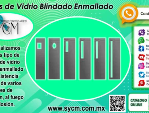 MIRILLAS DE VIDRIO BLINDADO – SYCM